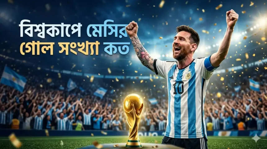 বিশ্বকাপে মেসির গোল সংখ্যা কত