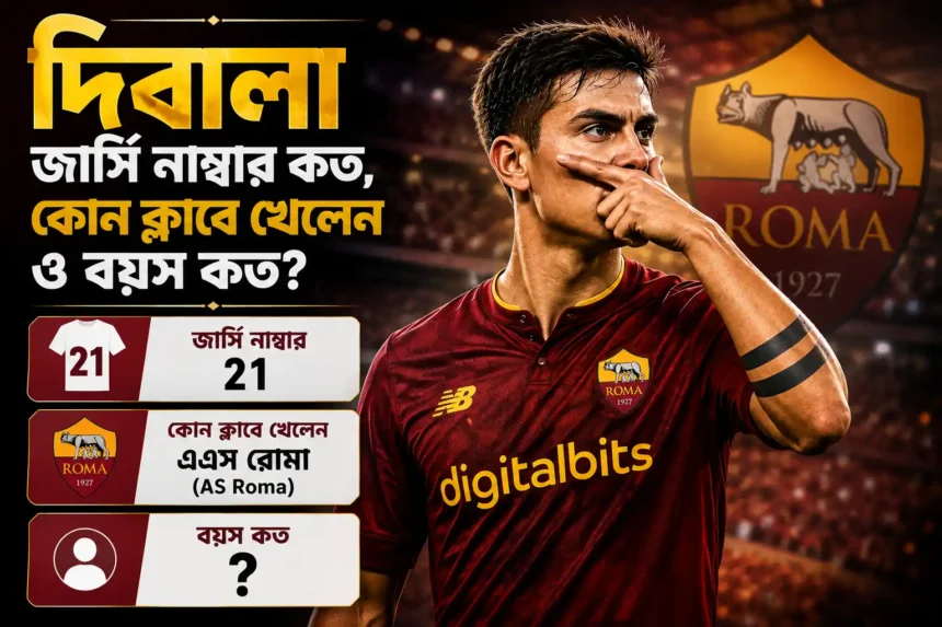 দিবালা জার্সি নাম্বার কত, কোন ক্লাবে খেলেন ও বয়স কত