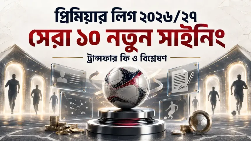 প্রিমিয়ার লিগ ২০২৬২৭ সেরা ১০ নতুন সাইনিং ট্রান্সফার ফি ও বিশ্লেষণ