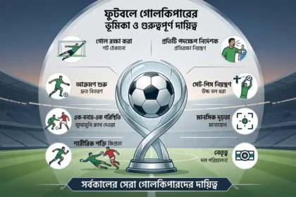 ফুটবলে গোলকিপারের ভূমিকা ও গুরুত্বপূর্ণ দায়িত্ব