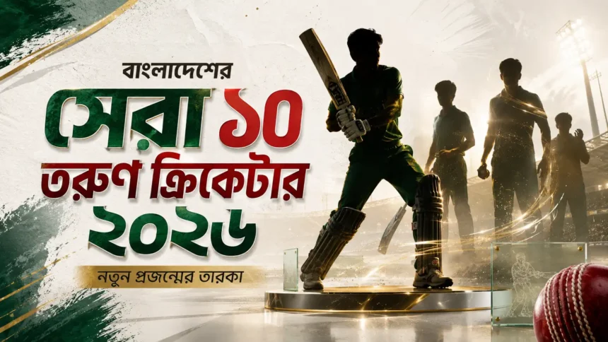 বাংলাদেশের সেরা ১০ তরুণ ক্রিকেটার ২০২৬ নতুন প্রজন্মের তারকা