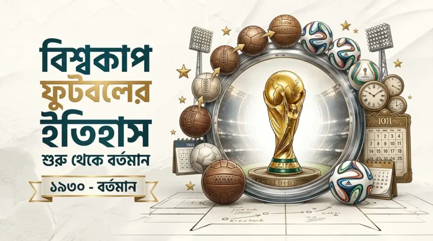 বিশ্বকাপ ফুটবলের ইতিহাস শুরু থেকে বর্তমান পর্যন্ত