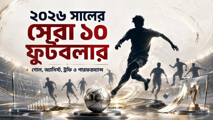 ২০২৬ সালের সেরা ১০ ফুটবলার গোল, অ্যাসিস্ট, ট্রফি ও পারফরম্যান্স