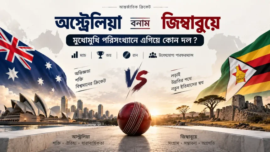 অস্ট্রেলিয়া বনাম জিম্বাবুয়ে