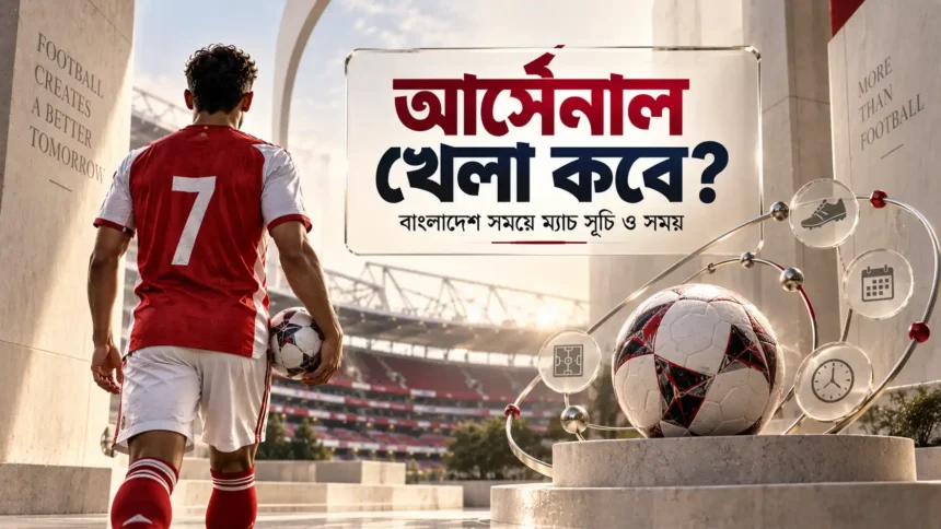আর্সেনাল খেলা কবে