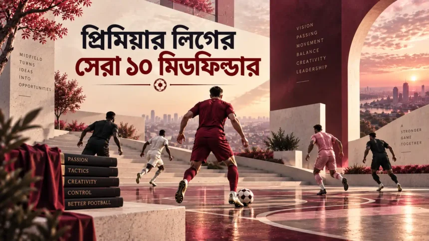 প্রিমিয়ার লিগের সেরা ১০ মিডফিল্ডার