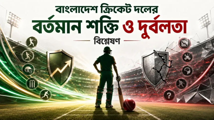 বাংলাদেশ ক্রিকেট দলের শক্তি ও দুর্বলতা