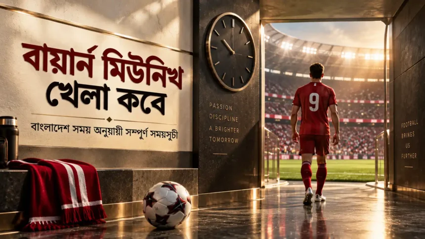 বায়ার্ন মিউনিখ খেলা কবে