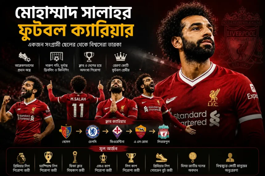 মোহাম্মাদ সালাহ কোন দেশের প্লেয়ার, মোট গোল