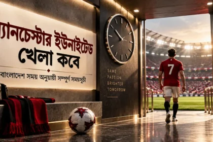 ম্যানচেস্টার ইউনাইটেড খেলা কবে