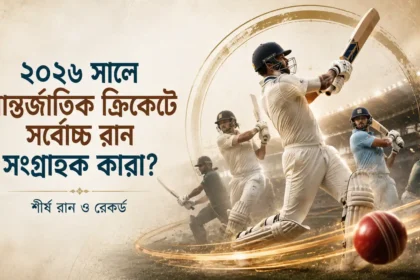 ২০২৬ সালে আন্তর্জাতিক ক্রিকেটে সর্বোচ্চ রান সংগ্রাহক কারা শীর্ষ রান ও রেকর্ড